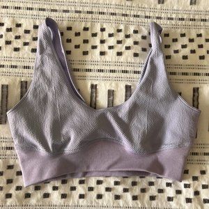 IVY PARK x ADIDAS knit purple bra Size M
